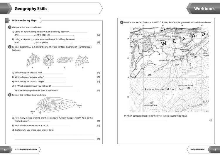 Produktbild: KS3 Geography Workbook