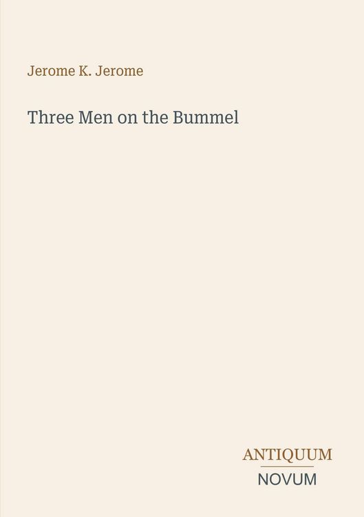 Produktbild: Three Men on the Bummel