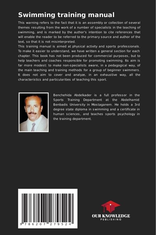 Produktbild: Swimming training manual