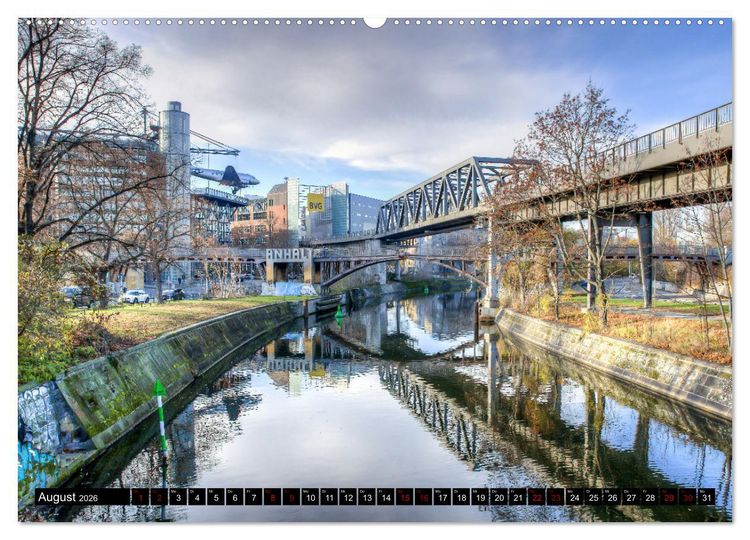 Produktbild: Berlin, so bunt wie das Leben (hochwertiger Premium Wandkalender 2026 DIN A2 quer), Kunstdruck in Hochglanz