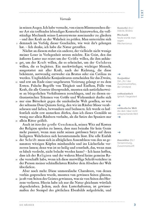 Produktbild: Die R&auml;uber von Friedrich Schiller (Textausgabe)
