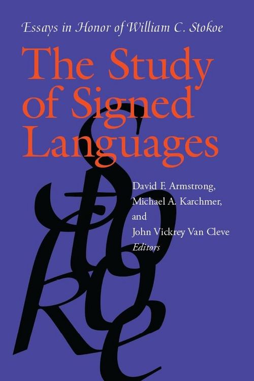 Produktbild: Study of Signed Languages