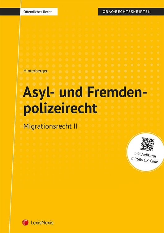Produktbild: Asyl- und Fremdenpolizeirecht