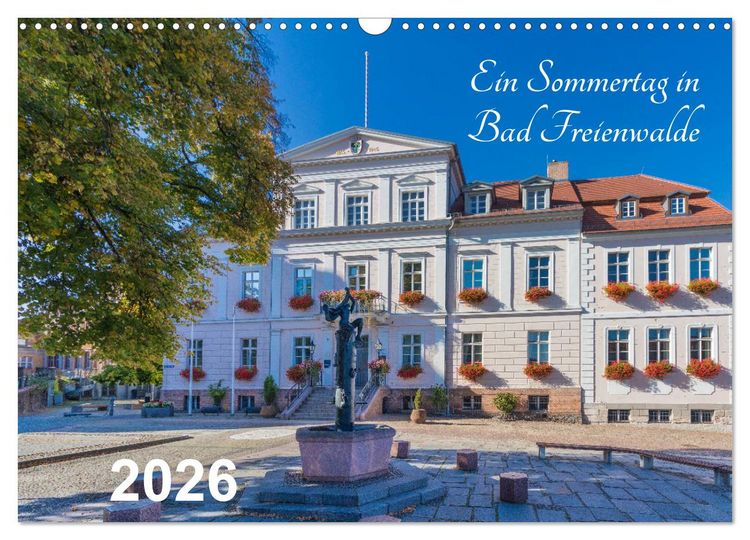 Produktbild: Ein Sommertag in Bad Freienwalde (Wandkalender 2026 DIN A3 quer), CALVENDO Monatskalender