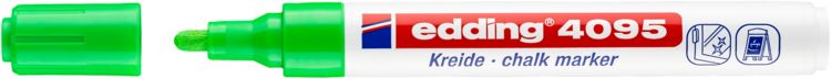 Produktbild: edding 4095 Kreidemarker hellgr&uuml;n