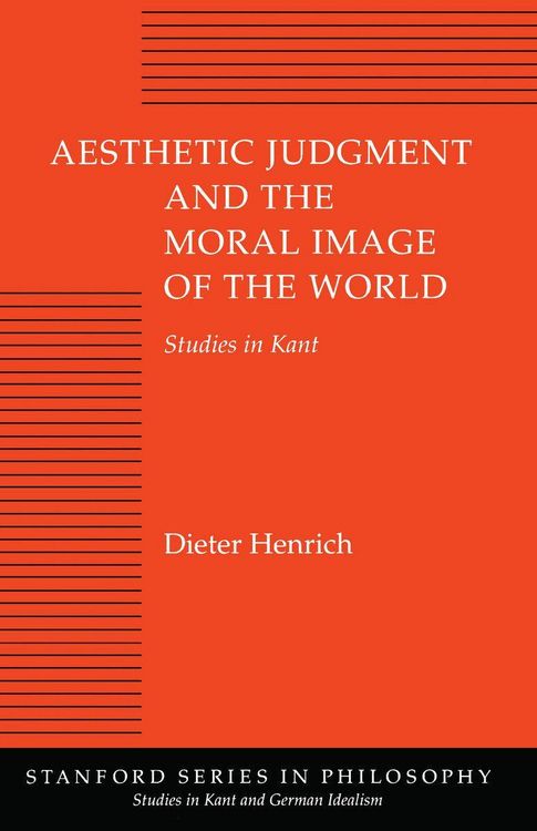 Produktbild: Aesthetic Judgment and the Moral Image of the World