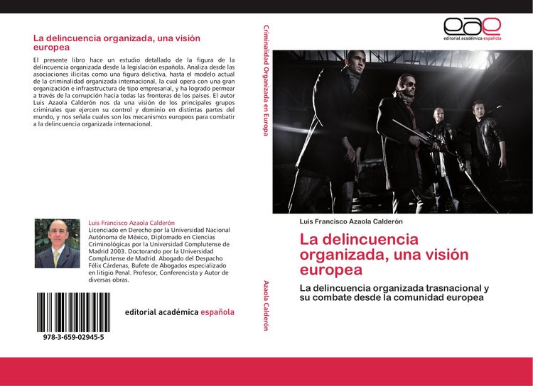 Produktbild: La delincuencia organizada, una visi&oacute;n europea