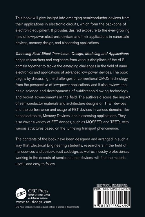 Produktbild: Tunneling Field Effect Transistors