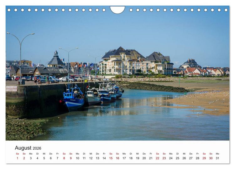 Produktbild: Unterwegs in der Normandie (Wandkalender 2026 DIN A4 quer), CALVENDO Monatskalender