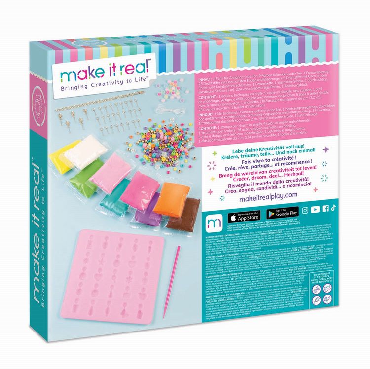 Make it Real - Schmuckset mit Modellierknete