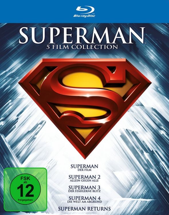 Produktbild: Superman - Die Spielfilm Collection 1978-2006 [5 BRs]