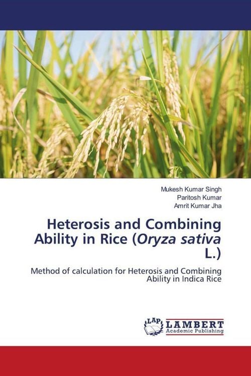 Produktbild: Heterosis and Combining Ability in Rice (Oryza sativa L.)