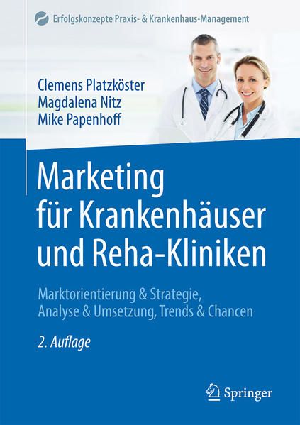 Produktbild: Marketing f&uuml;r Krankenh&auml;user und Reha-Kliniken