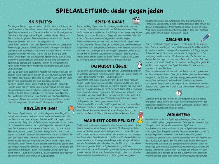 Produktbild: Der gro&szlig;e Spieleblock Action-Spiele