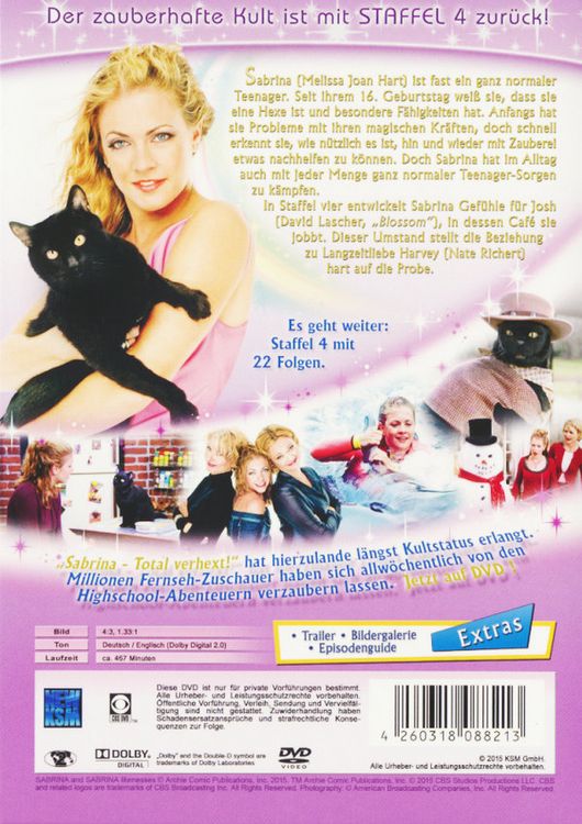 Produktbild: Sabrina - Die komplette Staffel 4 [4 DVDs]
