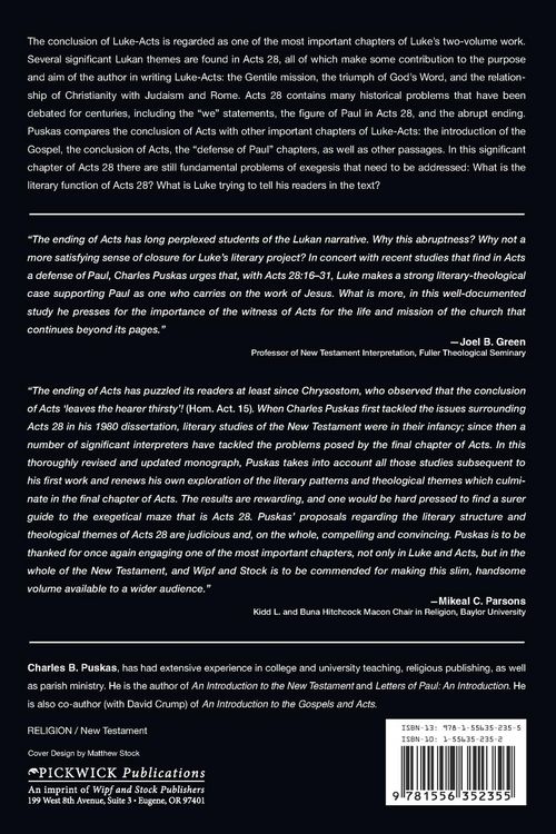 Produktbild: The Conclusion of Luke-Acts