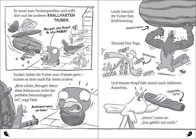 Produktbild: Knallharte Tauben bei&szlig;en sich durch (Band 6)