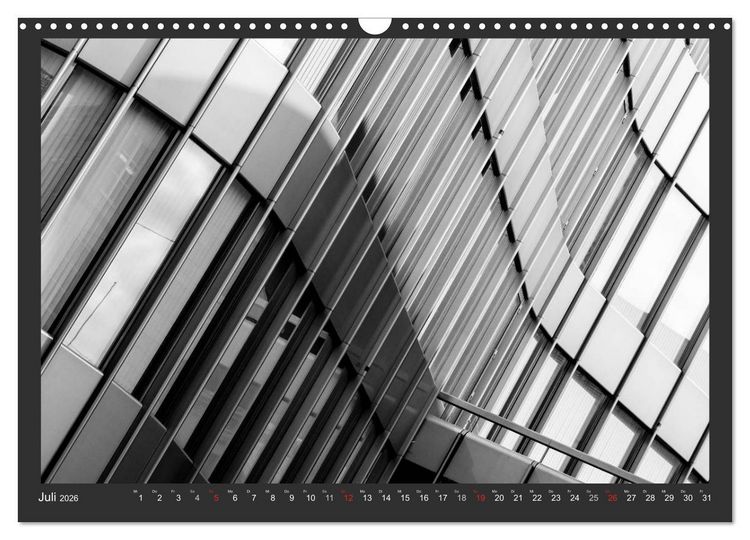 Produktbild: Architektur - Fassaden im Detail 2026 (Wandkalender 2026 DIN A3 quer), CALVENDO Monatskalender