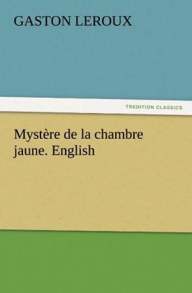 Produktbild: Myst&egrave;re de la chambre jaune. English