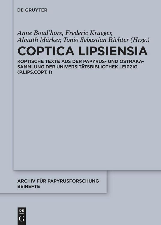 Produktbild: Coptica Lipsiensia