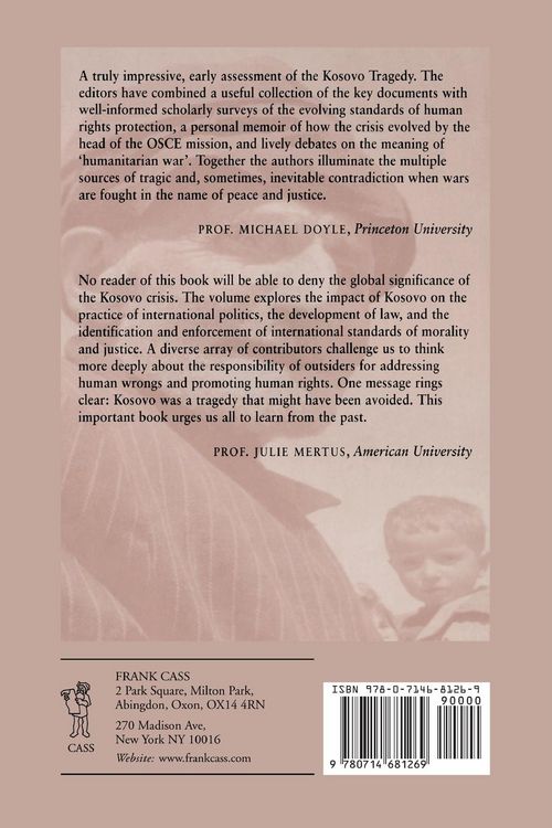 Produktbild: The Kosovo Tragedy