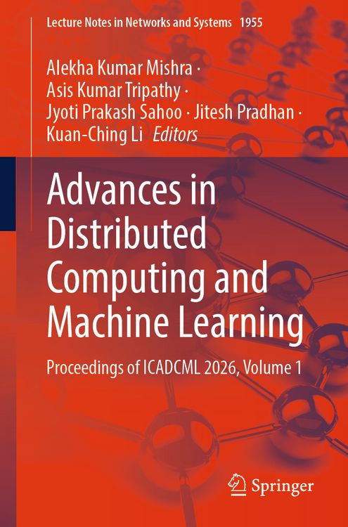 Produktbild: Advances in Distributed Computing and Machine Learning