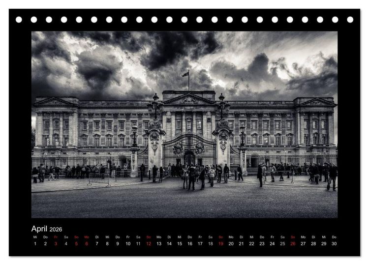 Produktbild: London-Bilder (Tischkalender 2026 DIN A5 quer), CALVENDO Monatskalender