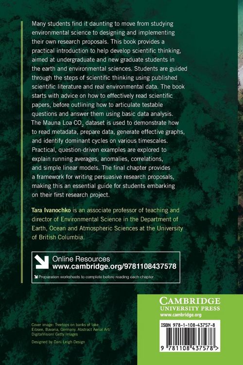 Produktbild: Think, Do, and Communicate Environmental Science