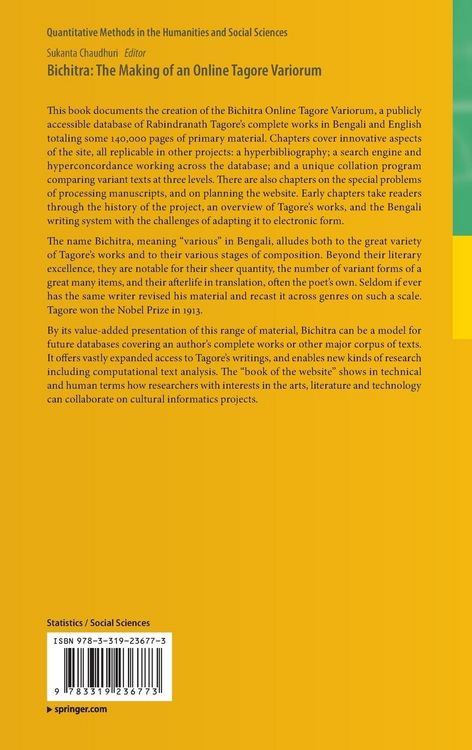 Produktbild: Bichitra: The Making of an Online Tagore Variorum