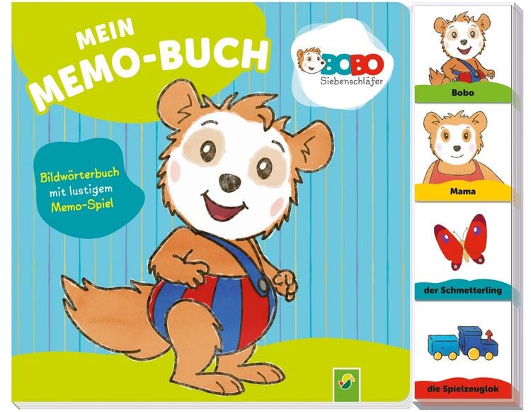 Produktbild: Bobo Siebenschl&auml;fer Mein Memo-Buch