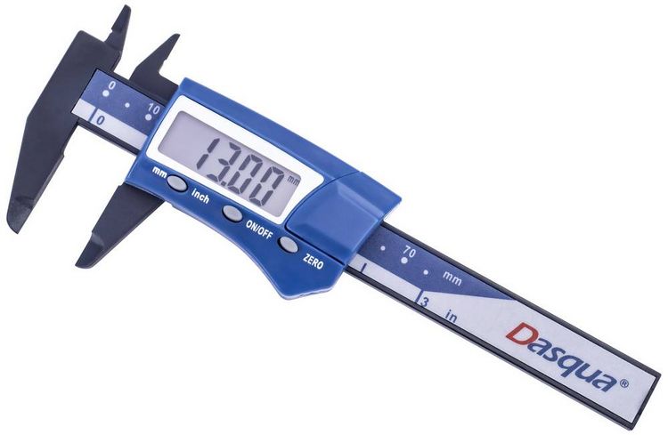 Produktbild: Dasqua 2035-0004, DIN EN 862 Digitaler Messschieber 150mm 1St.