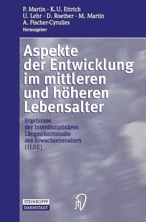 Produktbild: Aspekte der Entwicklung im mittleren und h&ouml;heren Lebensalter