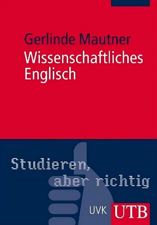 Produktbild: Wissenschaftliches Englisch