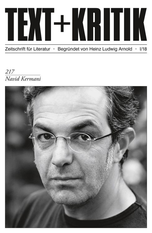 Produktbild: TEXT + KRITIK 217 - Navid Kermani