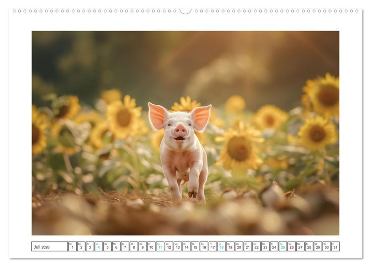 Produktbild: Pure Gl&uuml;cksmomente (Wandkalender 2026 DIN A2 quer), CALVENDO Monatskalender