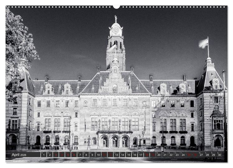 Produktbild: Ein Blick auf Rotterdam (hochwertiger Premium Wandkalender 2026 DIN A2 quer), Kunstdruck in Hochglanz