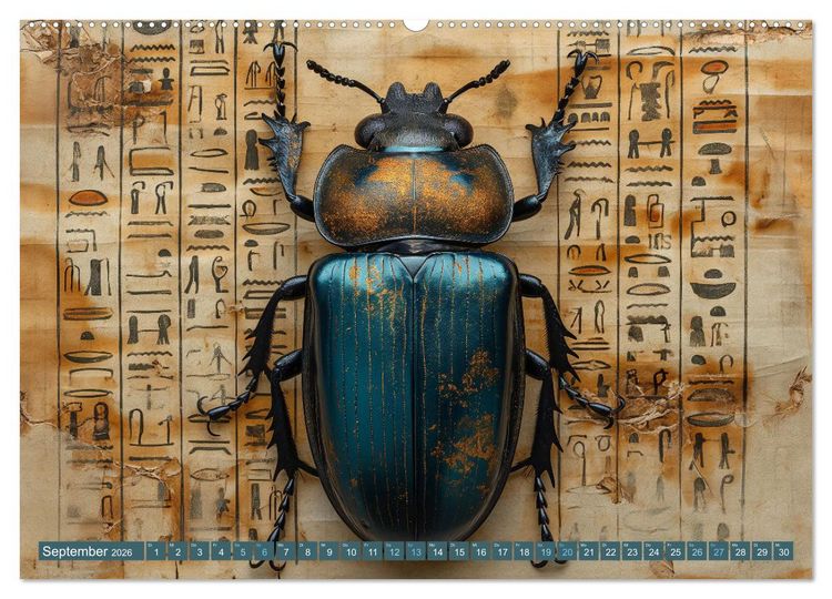 Produktbild: Papyrus-Propheten - KI-Enth&uuml;llungen aus der Vergangenheit (Wandkalender 2026 DIN A2 quer), CALVENDO Monatskalender