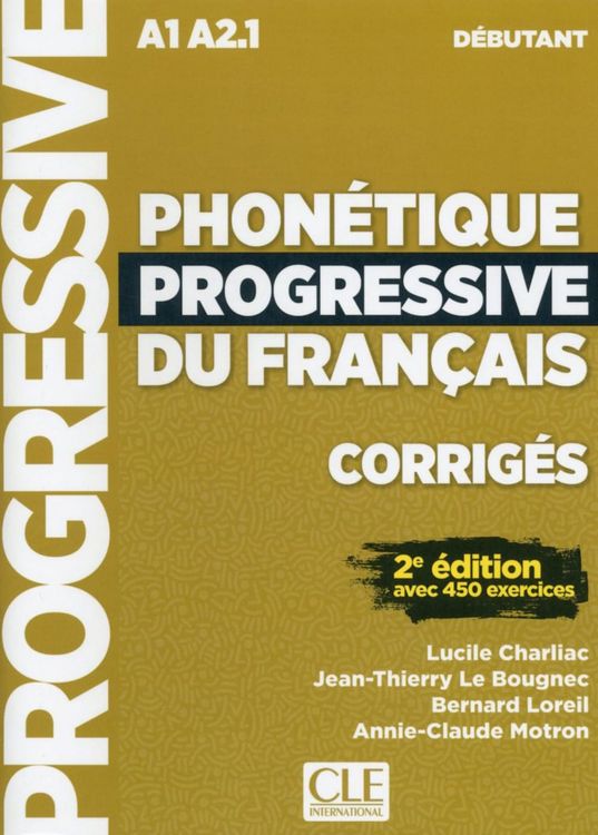 Produktbild: Phon&eacute;tique progressive - Niveau d&eacute;butant