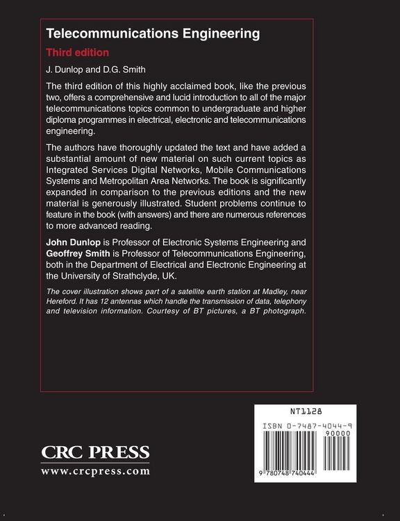 Produktbild: Telecommunications Engineering