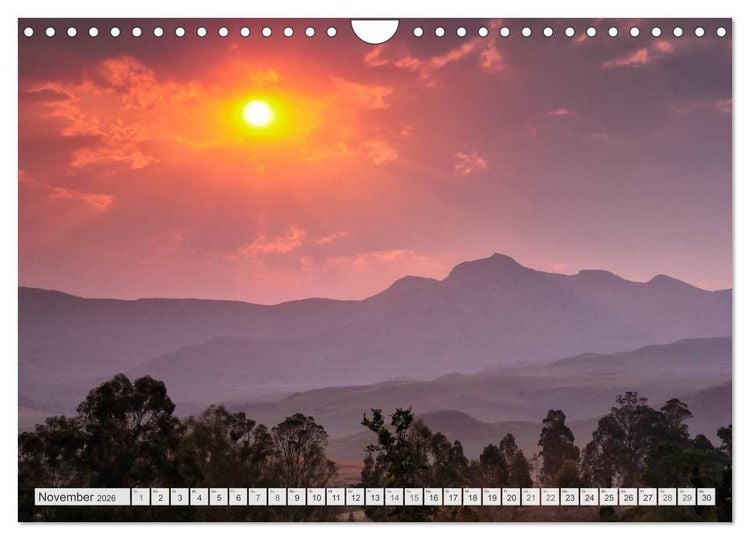 Produktbild: S&uuml;dafrika / Landschaften & Tiere / Christian Heeb (Wandkalender 2026 DIN A4 quer), CALVENDO Monatskalender