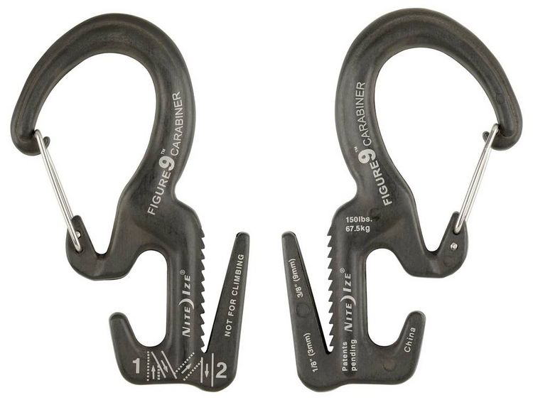 Produktbild: NITE Ize NI-C9L-02-01 Karabiner Figure9 Large 116mm x 56mm x 13mm 1St.