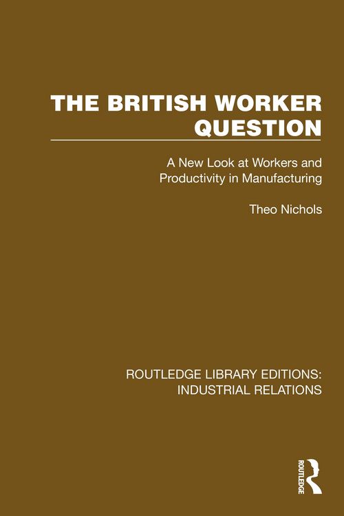 Produktbild: The British Worker Question