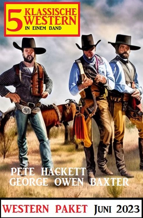 Produktbild: 5 Klassische Western Juni 2023: Western Paket