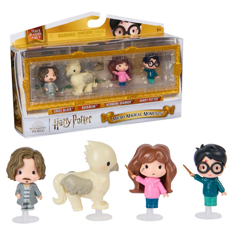 Produktbild: Wizarding World Harry Potter - Micro Magical Moments Sammelfiguren Geschenkset "Der Gefangene von Azkaban"