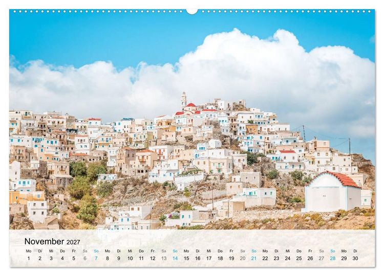 Produktbild: Griechenland - Inselparadies in Europa (Wandkalender 2027 DIN A2 quer), CALVENDO Monatskalender