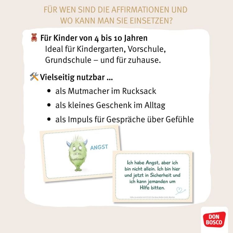 Produktbild: Eddie, du verstehst mich! 90 Gef&uuml;hle-K&auml;rtchen mit Affirmationen f&uuml;r Kinder
