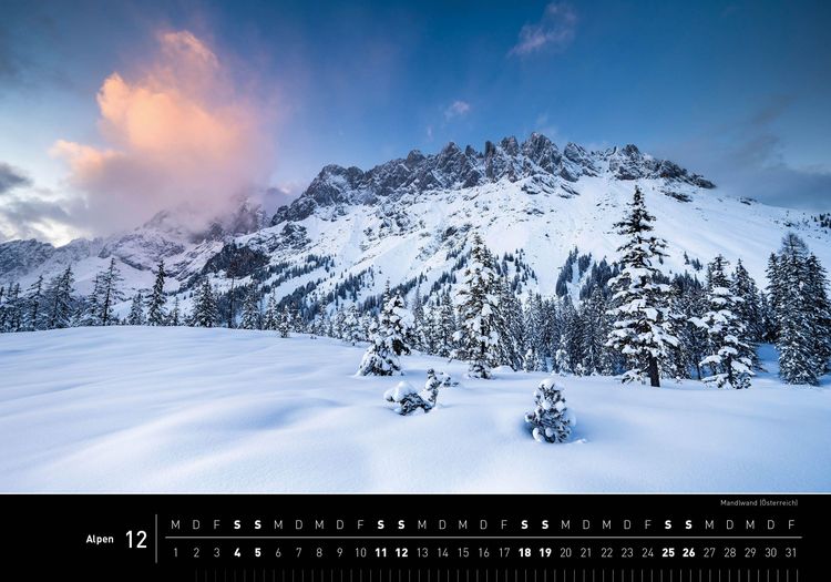 Produktbild: Alpen Premiumkalender 2027