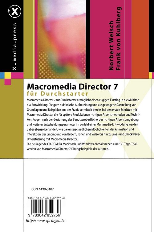 Produktbild: Macromedia Director für Durchstarter