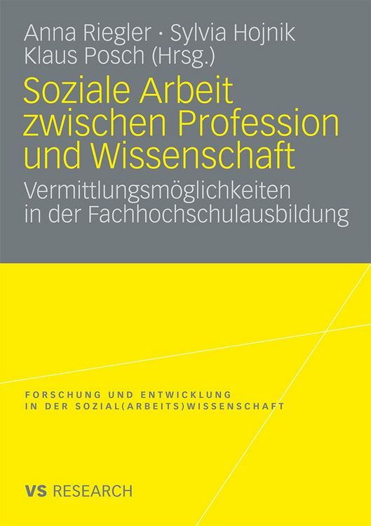 Produktbild: Soziale Arbeit zwischen Profession und Wissenschaft