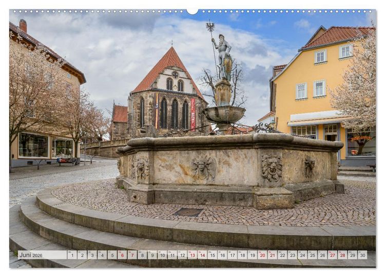 Produktbild: Arnstadt Impressionen (hochwertiger Premium Wandkalender 2026 DIN A2 quer), Kunstdruck in Hochglanz